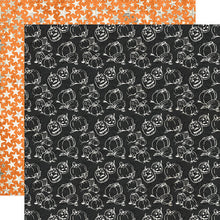 Load image into Gallery viewer, Simple Stories Simple Vintage October 31st Collection 12x12 Paper Pumpkin Fest (18605)