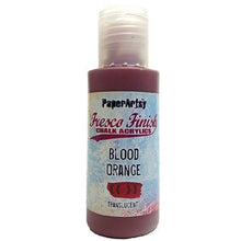Load image into Gallery viewer, PaperArtsy Fresco Finish Chalk Acrylics Blood Orange Translucent (FF62)