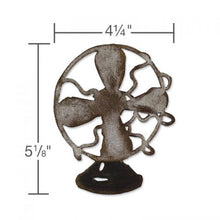 Load image into Gallery viewer, Sizzix Bigz Die Vintage Fan by Tim Holtz (FL657831)