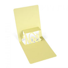 Load image into Gallery viewer, Sizzix Pop 'n Cuts Magnetic Insert Die Phrase Noel 3-D Pop-Up by Karen Burniston (658046)
