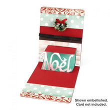 Load image into Gallery viewer, Sizzix Pop 'n Cuts Magnetic Insert Die Phrase Noel 3-D Pop-Up by Karen Burniston (658046)