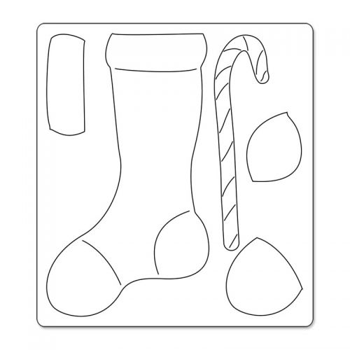 Sizzix Bigz Die Stocking Stuffer by Tim Holtz (658262