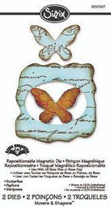 Sizzix Repositionable Magnetic Die Butterflies by Karen Burniston (658367)