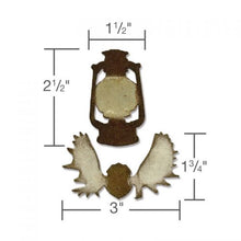 Load image into Gallery viewer, Sizzix Movers & Shapers Mini Lantern & Antlers by Tim Holtz (658774)