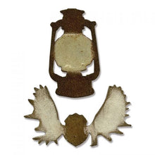 Load image into Gallery viewer, Sizzix Movers & Shapers Mini Lantern & Antlers by Tim Holtz (658774)