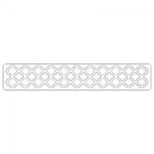 Load image into Gallery viewer, Sizzix Sizzlits Decorative Strip Die Label Trellis designed by Karen Burniston (658787)