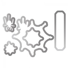Load image into Gallery viewer, Tim Holtz Alterations Cobweb Blueprint Stamp & Die Set (659371)