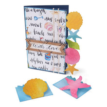 Load image into Gallery viewer, Sizzix Card &amp; Mini Cards Die Seashells &amp; Starfish (660353)
