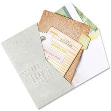 Load image into Gallery viewer, Sizzix Thinlits Die Set Journaling Card and Envelope by Eileen Hull (666276)