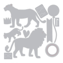 Load image into Gallery viewer, Sizzix Thinlits Die Set Party Cats designed by Sophie Guilar (663364)