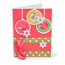 Load image into Gallery viewer, Sizzix Framelits w/ Stamps Hanging Ornaments #2 (663680)