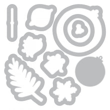 Load image into Gallery viewer, Sizzix Framelits w/ Stamps Hanging Ornaments #2 (663680)
