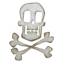 Load image into Gallery viewer, Sizzix Bigz Die Skull & Crossbones by Tim Holtz (664215)