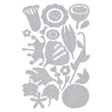 Load image into Gallery viewer, Sizzix Thinlits Die Set Folk Florals (664452)