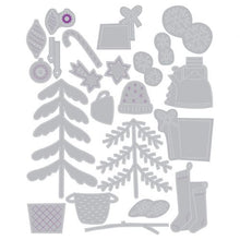 Load image into Gallery viewer, Sizzix Thinlits Dies Christmas Cheer (664497)