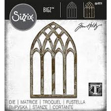 Load image into Gallery viewer, Sizzix Bigz Die - Cathedral Windows by Tim Holtz (664974)