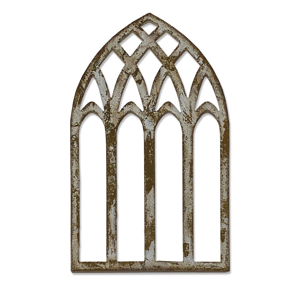 Sizzix Bigz Die - Cathedral Windows by Tim Holtz (664974