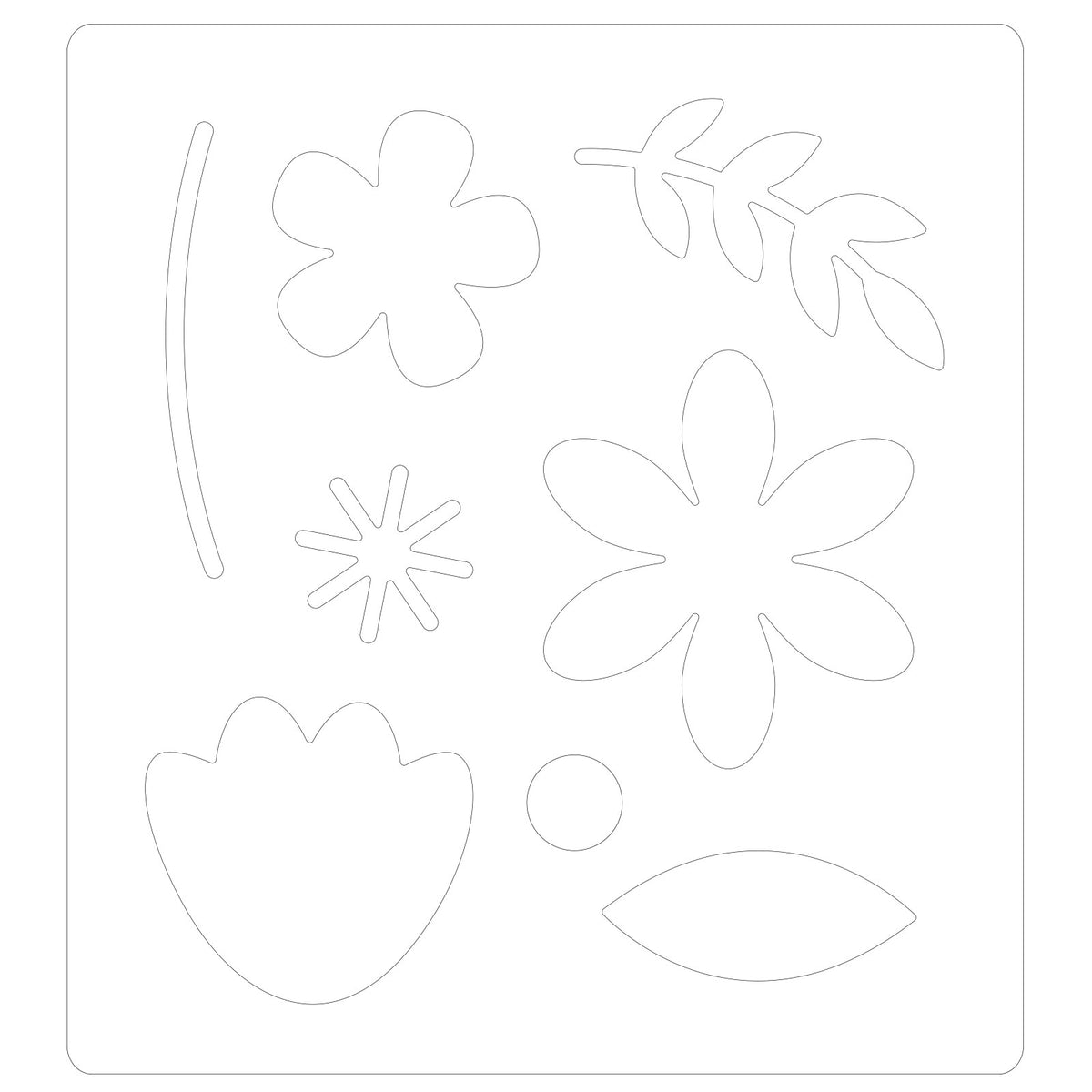 Sizzix Bigz Die Spring Flowers (665101) – Everything Mixed Media