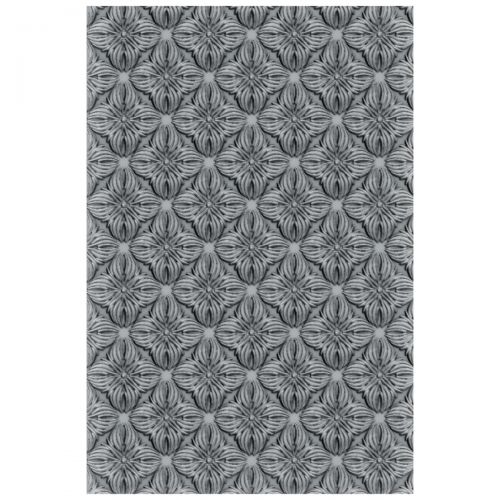 Sizzix 3-D Textured Impressions Embossing Folder Floral Pillows (665110)
