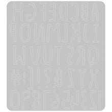 Load image into Gallery viewer, Sizzix Thinlits Die Hand Drawn Alphabet designed by Jenna Rushforth (665182)