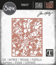 Load image into Gallery viewer, Sizzix Thinlits Die Flowery by Tim Holtz (665203)