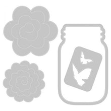 Load image into Gallery viewer, Sizzix Framelits Die Set with Stamps Birthday Jar (665320)