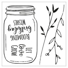 Load image into Gallery viewer, Sizzix Framelits Die Set with Stamps Birthday Jar (665320)