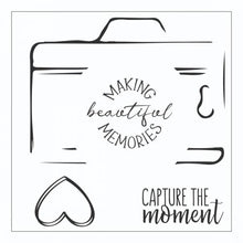 Load image into Gallery viewer, Sizzix Framelits Die Set with Stamps Memory Maker (665657)