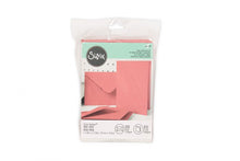 Load image into Gallery viewer, Sizzix Surfacez A6 Card & Envelope Pack Rose (665690)