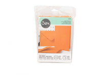 Load image into Gallery viewer, Sizzix Surfacez A6 Card & Envelope Pack Burnt Orange (665691)