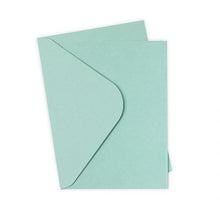 Load image into Gallery viewer, Sizzix Surfacez A6 Card & Envelope Pack Eucalyptus (665692)