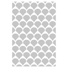 Load image into Gallery viewer, Sizzix Multi-Level Textured Impressions Embossing Folder Fan Tiles (665746)