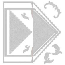 Load image into Gallery viewer, Sizzix Thinlits Die Set Lace Envelope Liners (665890)