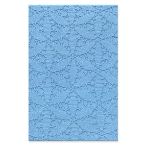 Sizzix 3-D Textured Impressions Embossing Folder Tablecloth by Eileen Hull (666154)