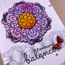 Load image into Gallery viewer, Paper Artsy Stamp Set Flawesome Balance designed by France Papillon (FP024)