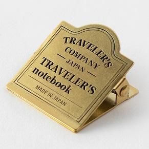 Traveler's Company Brass Clip Traveler's Company Logo (43089-006)