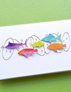 Memory Box Craft Die School of Fish (94570)