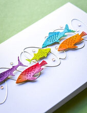 Load image into Gallery viewer, Memory Box Craft Die School of Fish (94570)
