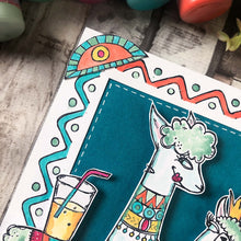 Load image into Gallery viewer, Paper Artsy Stamp Set Llama Llama Ding Dong designed by Elena Zinski (ZA61)