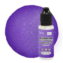 Load image into Gallery viewer, Couture Creations Glitter Accents Alcohol Ink Amethyst (CO727667)
