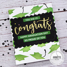 Load image into Gallery viewer, Taylored Expressions Mini Strips Stamp Grad (TEALC165)