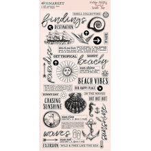 Load image into Gallery viewer, 49 and Market Vintage Artistry Beached Washi Tape Die Cut Sheet (VTH-34505)