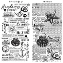 Load image into Gallery viewer, 49 and Market Vintage Artistry Beached Washi Tape Die Cut Sheet (VTH-34505)