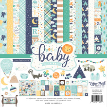 Load image into Gallery viewer, Echo Park Paper Co. Hello Baby It's a Boy Collection Kit (BB172016)