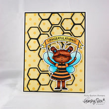 Load image into Gallery viewer, Honey Bee Stamps Stamp & Die Set Bee Young Banner Day (HBST-353)
