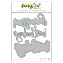 Load image into Gallery viewer, Honey Bee Stamps Die Birthday (HBDS-228)