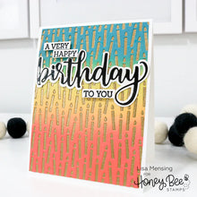 Load image into Gallery viewer, Honey Bee Stamps Die Birthday (HBDS-228)