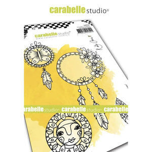 Carabelle Studio Cling Stamp Boho Dreams by Kate Crane (SA60516)
