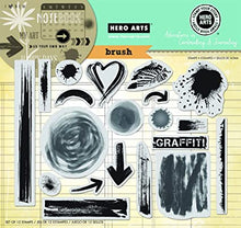 Load image into Gallery viewer, Hero Arts Stamp Your Story Stamp Set Brush Strokes (AC026)