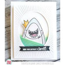 Load image into Gallery viewer, Avery Elle Elle-Ments Custom Steel Dies Oh Happy Day Oval Burst Die (D-07-07)